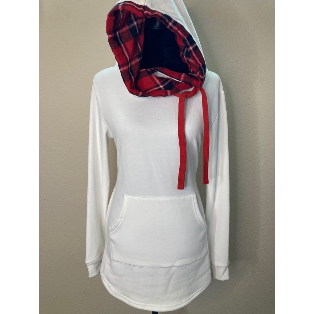 Nearkin White Hoodie